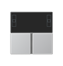 крышка к Room-controller, в сборе A4093TSAAL Jung