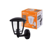 Светильник садово-парковый "СИТИ" НБУ 07-60-003 У1 6-ти гранник настенный вверх черный  SQ0330-1306  TDM