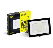 Прожектор светодиодный СДО 06-70 IP65 4000К черный IEK  LPDO601-070-40-K02  IEK