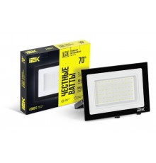 Прожектор светодиодный СДО 06-70 IP65 4000К черный IEK  LPDO601-070-40-K02  IEK