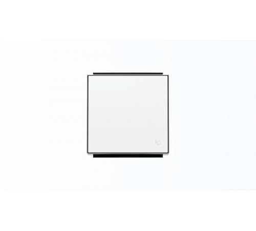 Клавиша для 1-клавишных выключателей/переключателей/кнопок с символом ЗВОНОК, серия SKY, цвет альпийский белый2CLA850400A1101 ABB