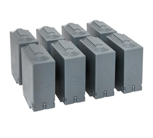 Комплект клеммных крышек (длинные) 8 шт. для рубильников TwinBlock 160-250А tb-cvrlong-8-160-250EKF