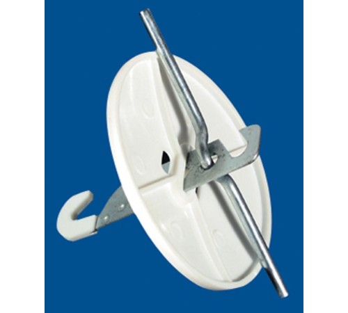 Розетка потолочная с удлиненной осью Белый  RP-1-2  SE