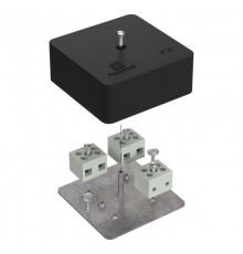 Коробка огнестойкая для кабель-канала 40-0450-FR6.0-6 Е15-Е120 RAL9005 75х75х30 (87 шт/кор) черная  40-0450-9005-FR6.0-6  Промрукав