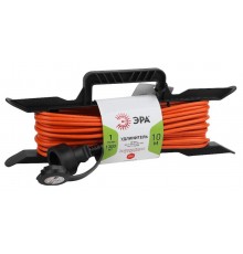 Удлинитель силовой ЭРА UFx-1-2x0.75-10m-IP44 на рамке б/з 1 гн 10м ПВС 2x0.75  Б0046820  ЭРА