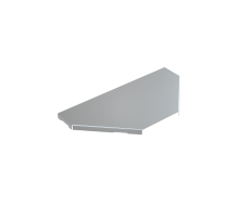 Крышка ответвителя Т-образного 100  KTU100  КМ-профиль