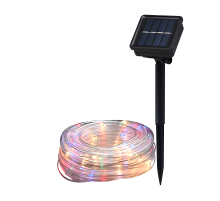 Светильник садовый на солнечной батарее SLR-G06-100M дюралайт, мультицв., 100 LED  .5060081  ФАZА