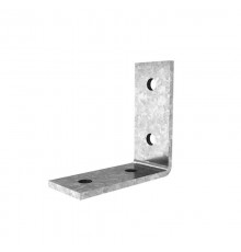 Уголок №3, 4 отверстия для СТРАТ профиля, толщ. 5,0 мм, гальван. цинк, 876139  УС-3-5,0-ЭЦ   Ostec