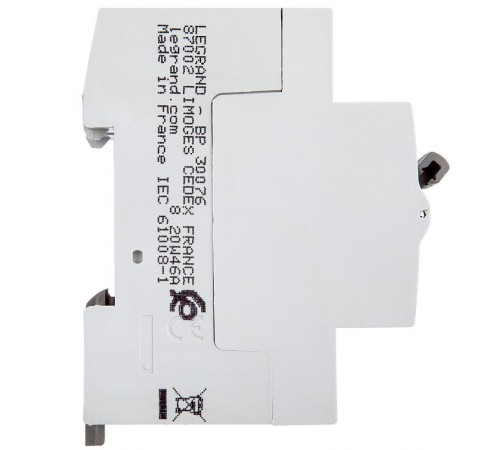 Выключатель дифференциальный (УЗО) RX3 2п 40А 300мА тип AC  402033  Legrand