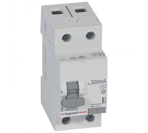 Выключатель дифференциальный (УЗО) RX3 2п 40А 300мА тип AC  402033  Legrand