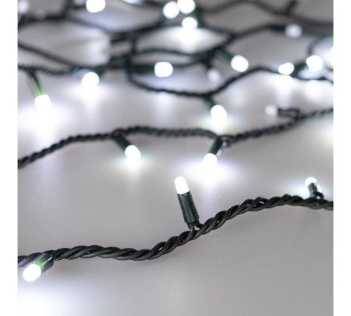 Светодиодная гирлянда ARD-STRING-PRO-1000-GREEN-100LED-MILK-PULSE White (230V, 7W) (Ardecoled, IP65)  031664  Arlight