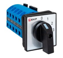 Переключатель кулачковый ПК-1-103 25А 3P "0-1-2-3" IP65  pk-1-103-25-65  EKF