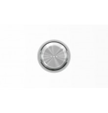 Клавиша для 1-клавишных выключателей/переключателей/кнопок с линзой подсветки, серия SKY Moon, кольцо хром2CLA860130A1401 ABB