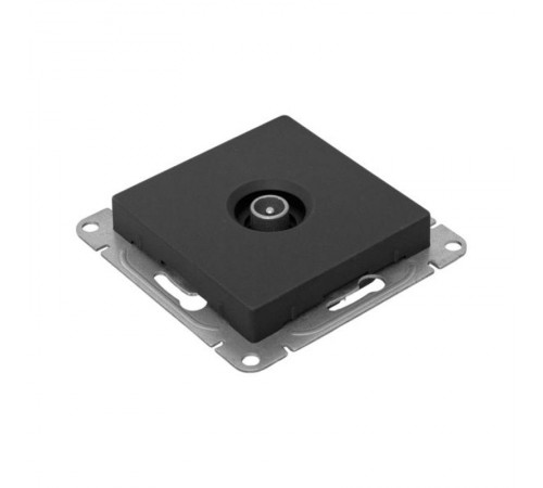 Механизм розетки TV, оконечная, чёрный Эпика EKF  UP1-SOB-TV-3  EKF