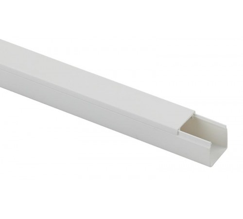 KK-W-16-16 Кабель-канал ЭРА 16x16 белый (100м.)  Б0031131  ЭРА