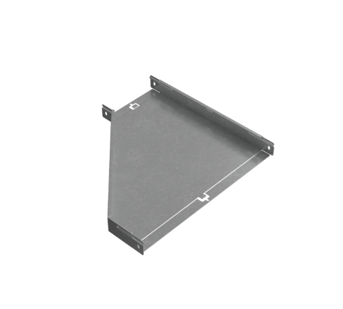 Переходник правый 50х200-500 мм "ПЛЮС" HD  PDplus50-200-500-R HD   КМ-профиль