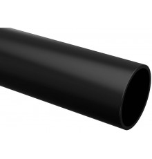 Труба гладкая жесткая ПВХ d=16 черная 2м (50м/компл)  CTR10-016-K02-2-050  IEK