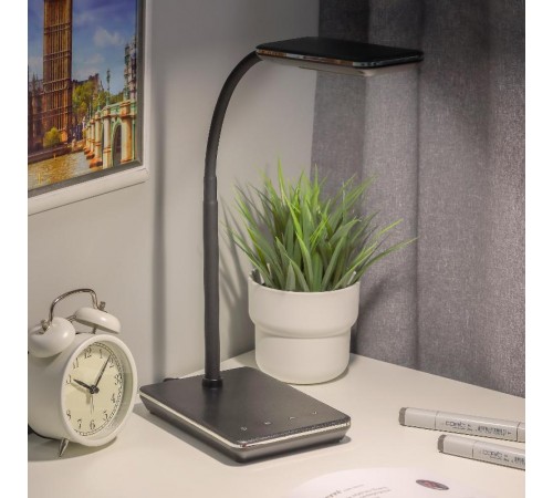 Светильник настольный светодиодный NLED-464-7W-BK черный  Б0033307  ЭРА
