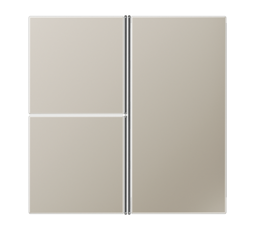 Клавиши для системы KNX, 3-группы; благородная сталь,  ES2403TSA  Jung