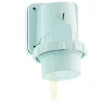 Вилка настенная 32A 5p 400V 6h IP67 Quick-Connect с крышкой фланец 75 x 90 I 24419-Bals I Bals