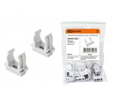 Крепеж-клипса для трубы 20 мм (10шт) - цвет белый  SQ0405-2002  TDM