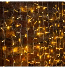 Гирлянда "Светодиодный Дождь" 2х3м, постоянное свечение, белый провод, 230 В, диоды ТЕПЛЫЙ БЕЛЫЙ, 760 LED  235-136  NEON-NIGHT