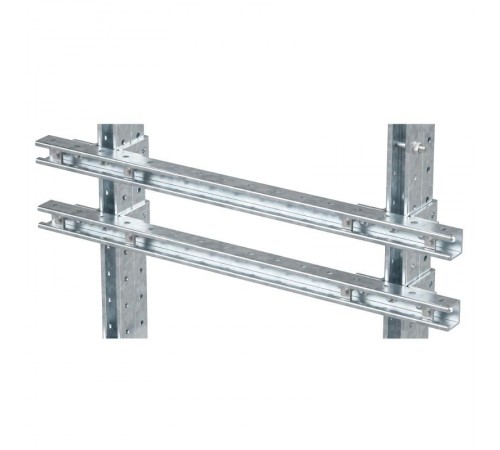 Комплект монтажных профилей на раму для крепления 1 оболочки с видом защиты Ex d, горячеоцинкованный, длина 800мм  EX-FPR08U  DKC