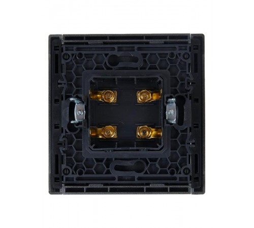 FORTE&PIANO Аудиорозетка 4-местная FP539 сталь  FP-S40-K46  IEK