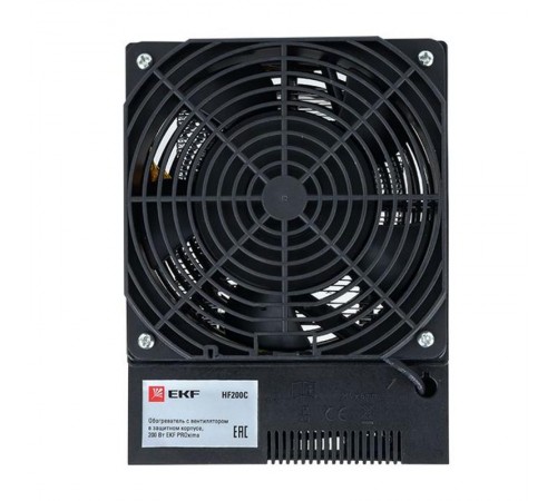 Обогреватель с вентилятором в защитном корпусе, 200 Вт PROxima  HF200C  EKF