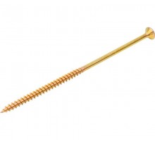 Саморез универсальный острый с потайной головкой 6х80 желтый (10шт/уп)  PR08.8470  Промрукав