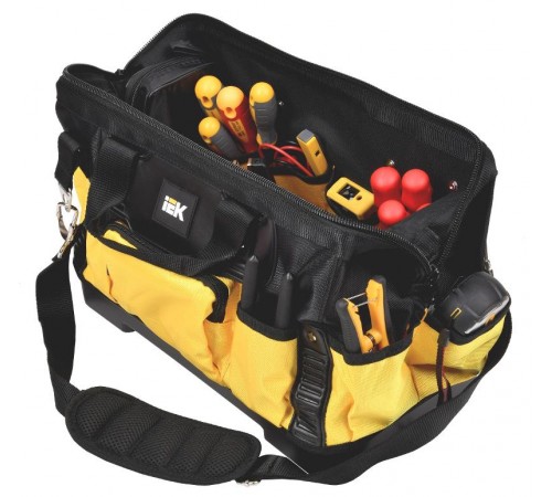 Сумка монтажника с пластиковым дном BG-02 ARMA2L 5  A2L5-BG12-02-K02  IEK