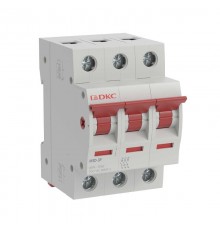 Выключатель нагрузки модульный YON max MSD 3п 100A  MSD-3P100  DKC