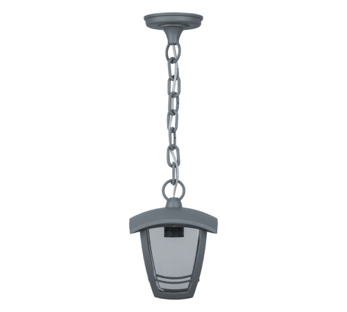 Светильник садово-парковый NOF-P08-GR-IP44-E27 (4 грани подвесной серый)  80465   Navigator