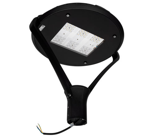 Светильник светодиодный садово-парковый венчающий  PGL 03 60w 5000K IP65 BL AC100-270 (парковый) (5лет гар.)  .5034013  JAZZWAY