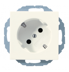 Штепсельная розетка SCHUKO 16A, 250V~ с поворотом на 45°  A520-45N  Jung