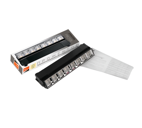 Светильник светодиодный трековый однофазный PTR 2120R 20w 3000K 60° BL (чёрный) 270мм IP40  .5035317  JAZZWAY