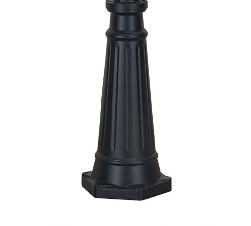 Светильник садово-парковый 8115 3*100W 230V E27 400*580*2120мм черный  11214  FERON