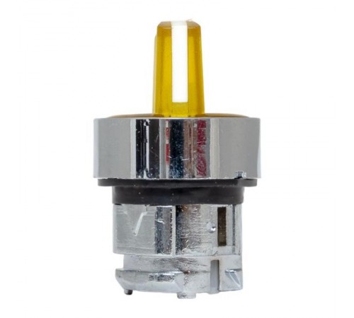 Исполнительный механизм переключателя ХB4 желтый на 2 положения возвратный без фиксации, с подсветкой с короткой ручкой EKF PROxima    XB4BD2L-Y   E