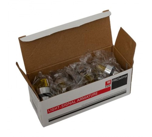 Исполнительный механизм переключателя ХB4 желтый на 2 положения возвратный без фиксации, с подсветкой с короткой ручкой EKF PROxima    XB4BD2L-Y   E