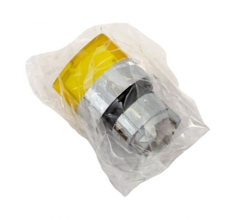 Исполнительный механизм переключателя ХB4 желтый на 2 положения возвратный без фиксации, с подсветкой с короткой ручкой EKF PROxima    XB4BD2L-Y   E