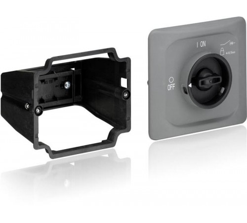 Комплект монтажный DMS132-G для MS116/132 IP 65 с черной ручкой управления  1SAM201912R1010  ABB