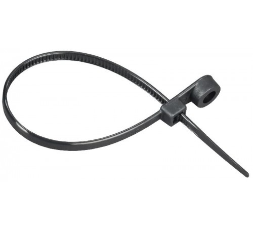 Хомут P6.6 с винтовым креплением чёрный 3,6х150мм  UHH12-D036-150-100-K02  IEK