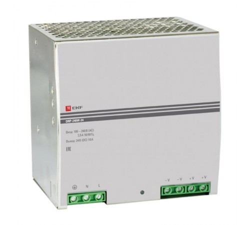 Блок питания 24В DRP-240W-24 EKF PROxima  drp-240w-24  EKF