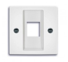 Промеж. кольцо для 50x50 мм вставок/механизмов AMP, Brand-Rex, Rutenbeck, BTR,Telegartner, серия impuls  1753-0-9046   2CKA001753A9046  ABB