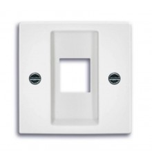 Промеж. кольцо для 50x50 мм вставок/механизмов AMP, Brand-Rex, Rutenbeck, BTR,Telegartner, серия impuls  1753-0-9046   2CKA001753A9046  ABB