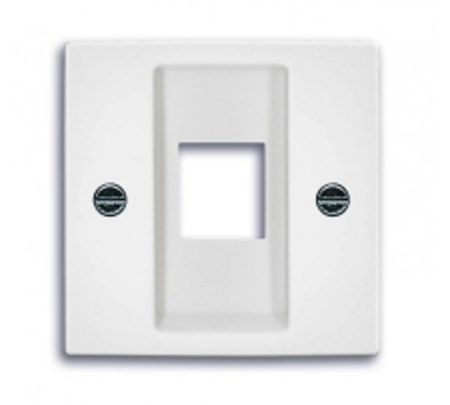 Промеж. кольцо для 50x50 мм вставок/механизмов AMP, Brand-Rex, Rutenbeck, BTR,Telegartner, серия impuls  1753-0-9046   2CKA001753A9046  ABB