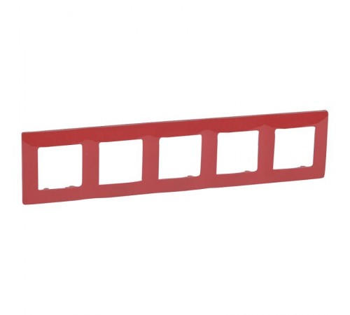 Etika Красная Рамка 5-ая  672535  Legrand