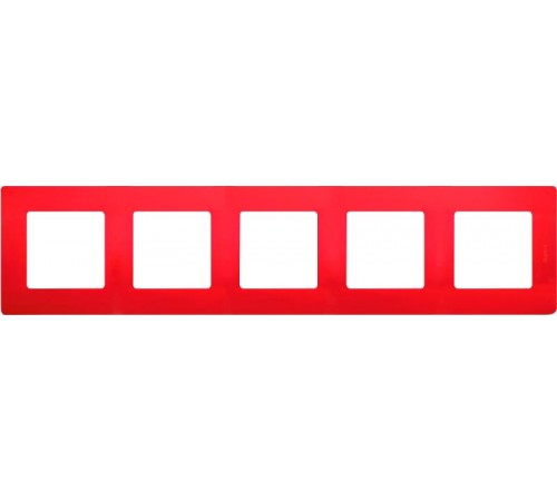 Etika Красная Рамка 5-ая  672535  Legrand