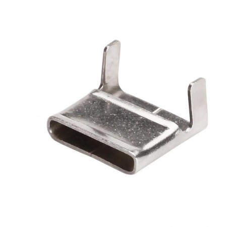 Скрепы бандажные из нержавеющей стали AISI 201 для монтажных лент 20 мм (30 шт/уп)  PR08.12705  Промрукав