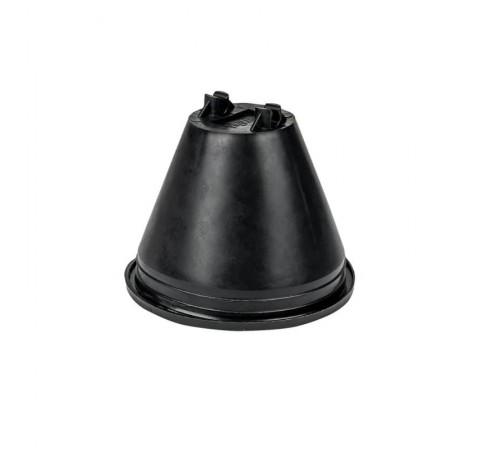 Держатель кровельный пластиковый с бетоном с двумя фиксаторами H110 d8 мм  PR08.32619  Промрукав